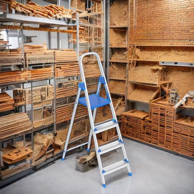 High quality aluminum ladder (4) High quality aluminum ladder (4)