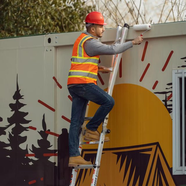 High quality multi-purpose ladder (8) High quality multi-purpose ladder (8)