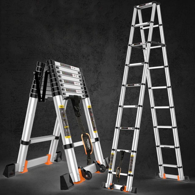 High quality telescopic ladder (2) High quality telescopic ladder (2)